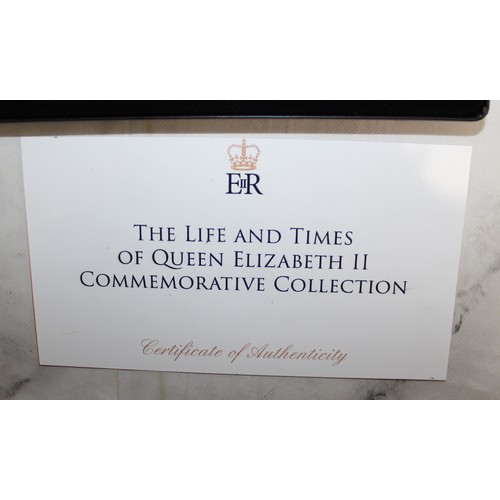 360 - Jubilee Mint The Life And Times Of Queen Elizabeth II Commemorative Collection Boxed