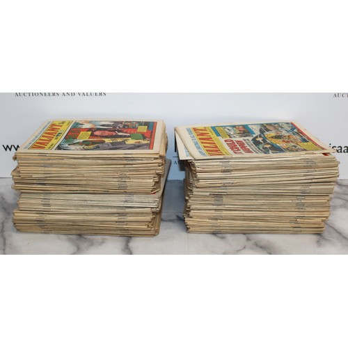 67 - A Large Quantity Of Valiant Comic's From 1966 And Onwards