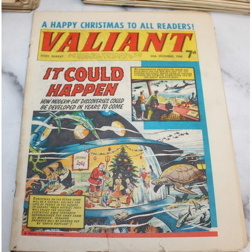 67 - A Large Quantity Of Valiant Comic's From 1966 And Onwards