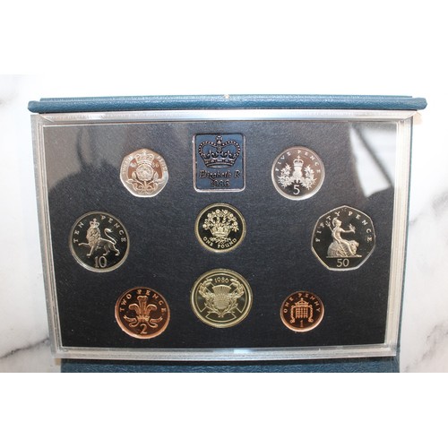 382 - Royal Mint 1986 UK Proof Coin Collection Set