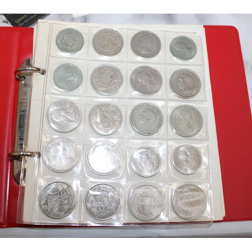 365 - Selection Of Collectable Commemorative Coins Etc Inc-Coin Collectors Album Including Some Coins/Brit... 