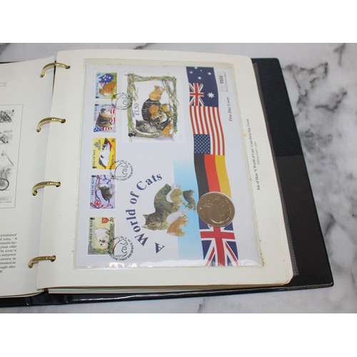 366 - Folder Containing First Day Covers/ Stamps Etc