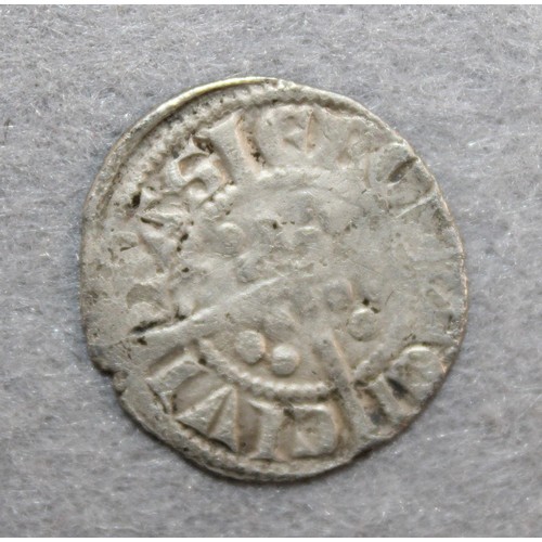 387 - Year 1280 Approx Edward I Hammered Long Cross Penny - Silver