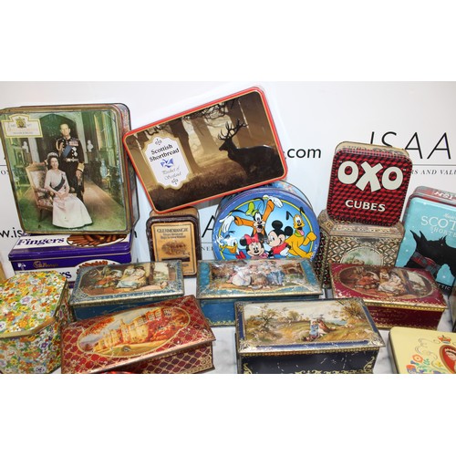 188 - Large Quantity of Mixed Advertising Tins