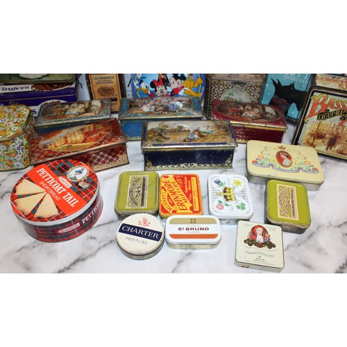 188 - Large Quantity of Mixed Advertising Tins