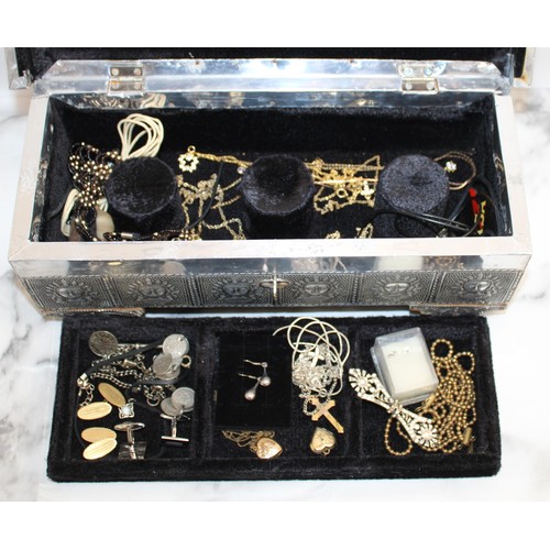 441 - Jewellery Box Containing Mixed Jewellery Items