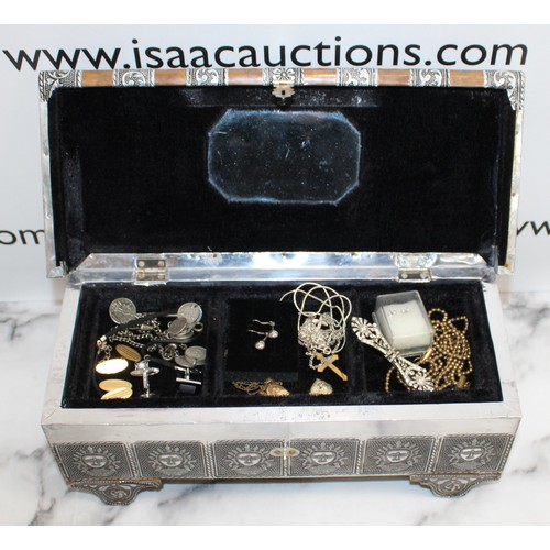 441 - Jewellery Box Containing Mixed Jewellery Items