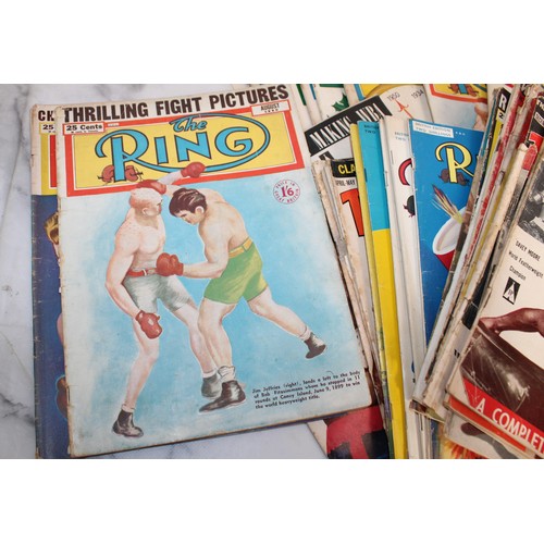 643 - Collection Of Boxing Programmes Dated 1975/1979/1981/1977 Boxing Annuals Dated 1953/1958 And A Large... 