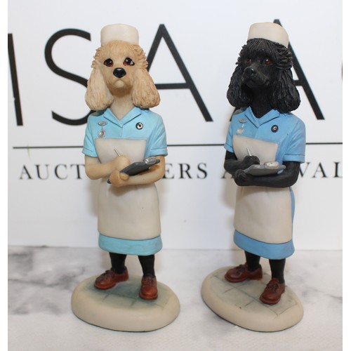 43 - A Selection Of Collectable Country Companions Model Dogs 12.5cm Tallest