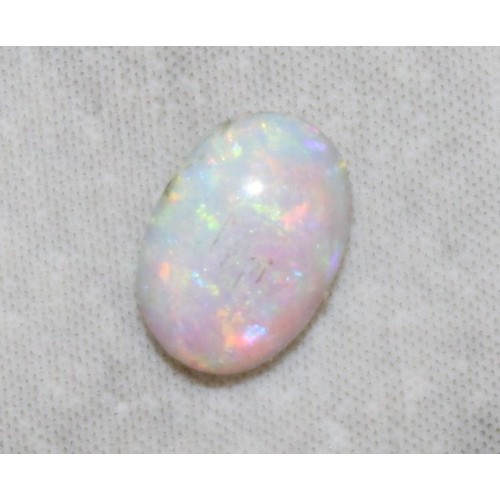 594 - Stamped GOLD SHELL Opal Ring Size L (Missing Stone) Includes One Small Opal Stone Not Part Of Ring