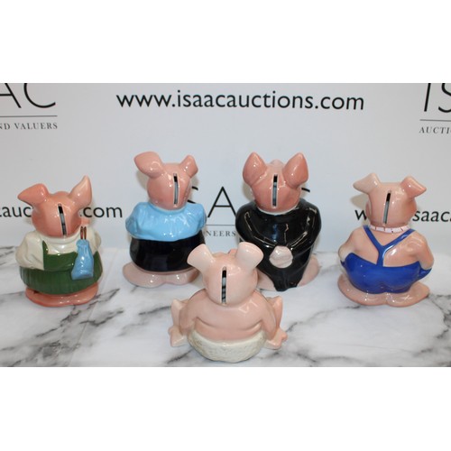 719 - Five Wade NatWest Piggy Banks
COLLECTION ONLY