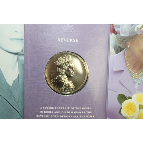 299 - Two Collectable Royal Mint Coin Packs Inc- 2007 Diamond Wedding Crown Comes With A Commemorative Coi... 