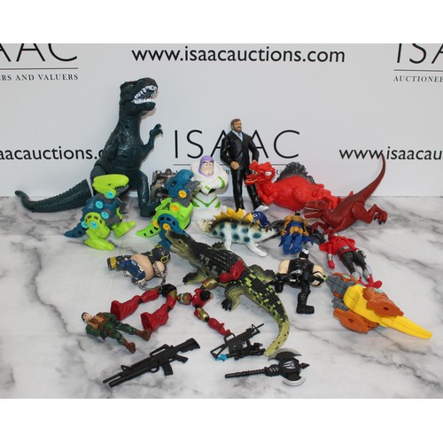 707 - A Quantity Of Collectable Toy Figures Including PJ masks, Batman, Toy Story And Others