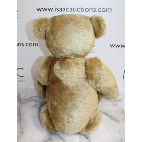 711 - Large Steiff Teddy Bear with Growl! - Imported from the USA - Stands 45cm Tall - Original Tags inclu... 