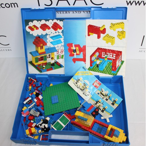 713 - A Lego Book And A Case Of Lego