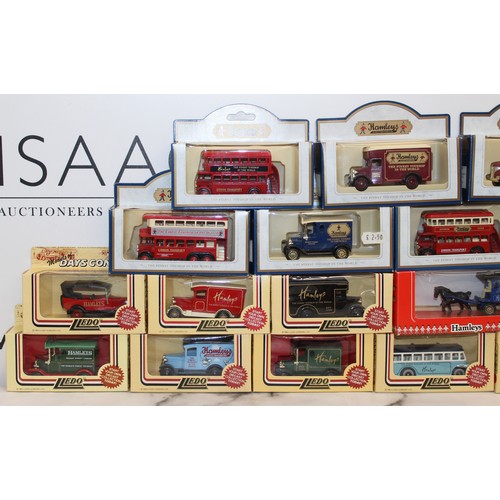 839 - 24 x Boxed LLEDO HAMLEYS Die-Cast Models