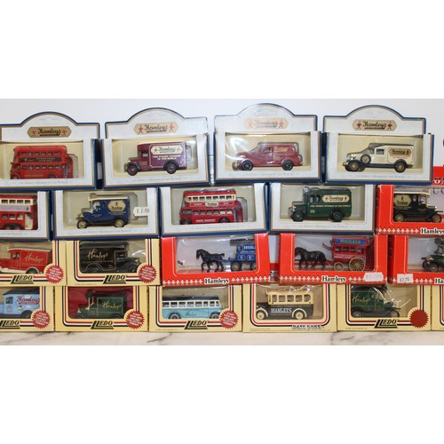 839 - 24 x Boxed LLEDO HAMLEYS Die-Cast Models