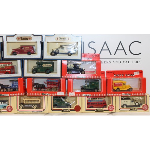 839 - 24 x Boxed LLEDO HAMLEYS Die-Cast Models