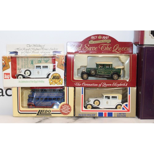 840 - Boxed And Unboxed  Royal Family MATCHBOX, LLEDO & OXFORD Die-Cast Models Including Queens Carriage, ... 