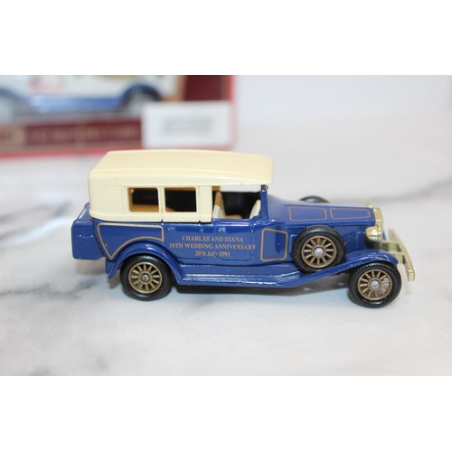 840 - Boxed And Unboxed  Royal Family MATCHBOX, LLEDO & OXFORD Die-Cast Models Including Queens Carriage, ... 