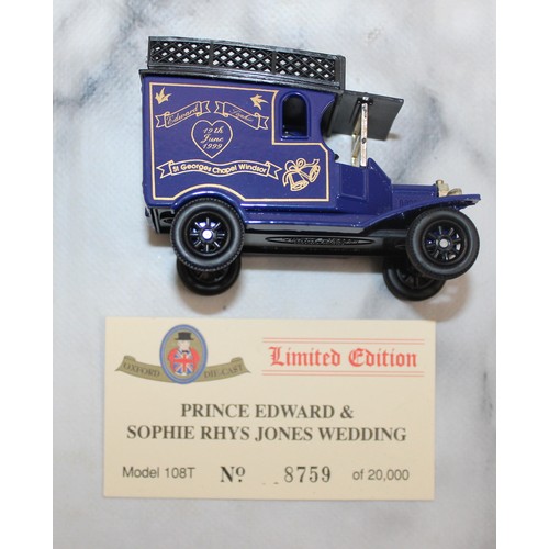 840 - Boxed And Unboxed  Royal Family MATCHBOX, LLEDO & OXFORD Die-Cast Models Including Queens Carriage, ... 