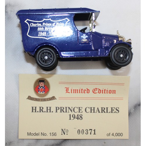 840 - Boxed And Unboxed  Royal Family MATCHBOX, LLEDO & OXFORD Die-Cast Models Including Queens Carriage, ... 