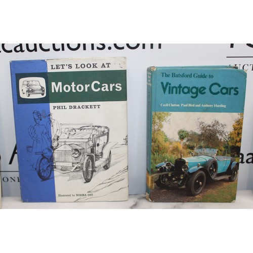 10 - Vintage Collection Of Car Books And Photos