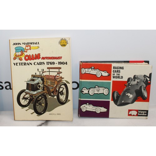 10 - Vintage Collection Of Car Books And Photos