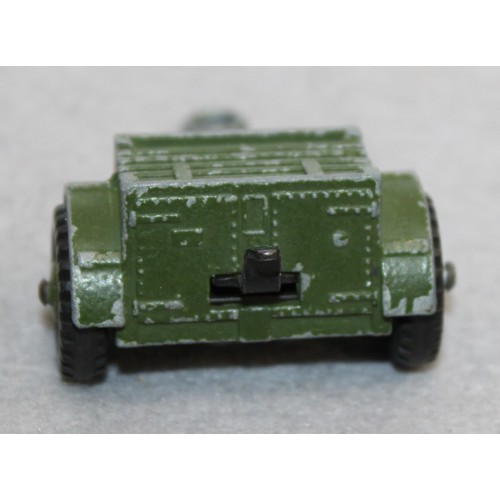 848 - DINKY TOYS Armoured Vehicle ( Field Artillery Tractor) With Trailer & 25 PR Gun