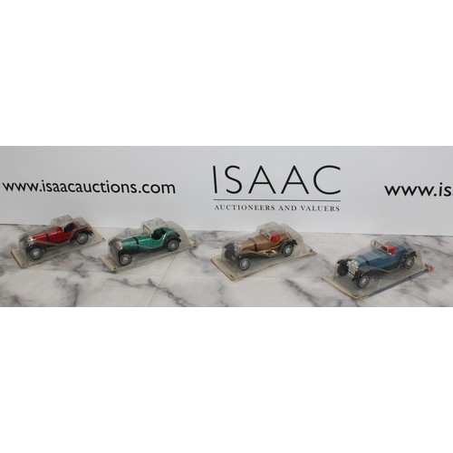 853 - 4 x Collectable Boxed Model Vehicles ( Made In Hong Kong )