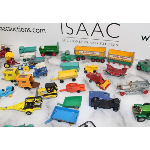 854 - A Quantity Of Collectable Play Worn Model Vehicles/Accessories By Matchbox Etc