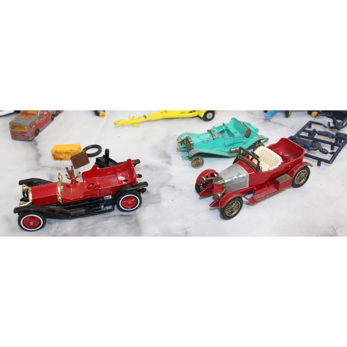 854 - A Quantity Of Collectable Play Worn Model Vehicles/Accessories By Matchbox Etc