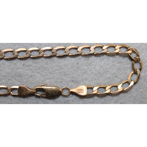 601 - Stamped 9KT Gold Bracelet Total Weight 3.85g