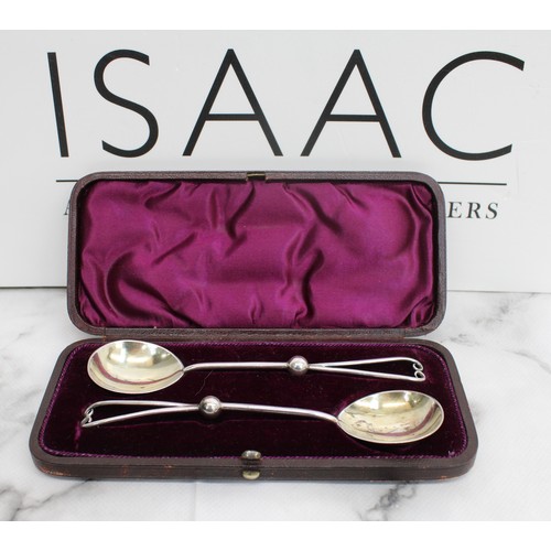 531 - 2 Collectable Silver Spoons (Boxed)