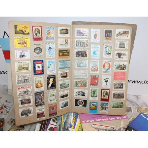 129 - Large Quantity Of Collectable Picture Cards/Matchbox Fronts Etc