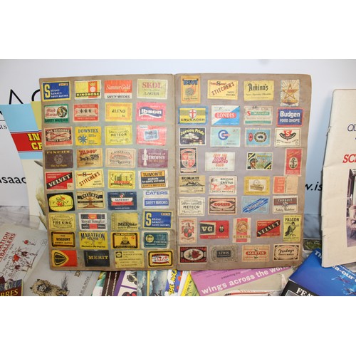 129 - Large Quantity Of Collectable Picture Cards/Matchbox Fronts Etc