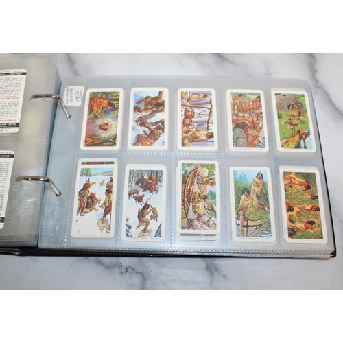 130 - Large Quantity Of Collectable Cigarette Picture Cards Etc 5 x Folders