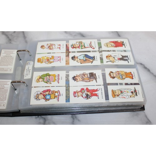 130 - Large Quantity Of Collectable Cigarette Picture Cards Etc 5 x Folders