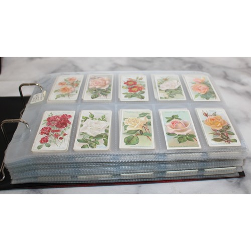 130 - Large Quantity Of Collectable Cigarette Picture Cards Etc 5 x Folders