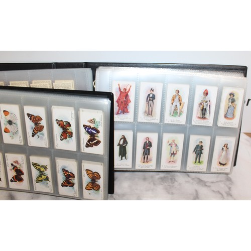 131 - Large Quantity Of Collectable Cigarette Picture Cards Etc 5 x Folders