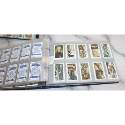 131 - Large Quantity Of Collectable Cigarette Picture Cards Etc 5 x Folders