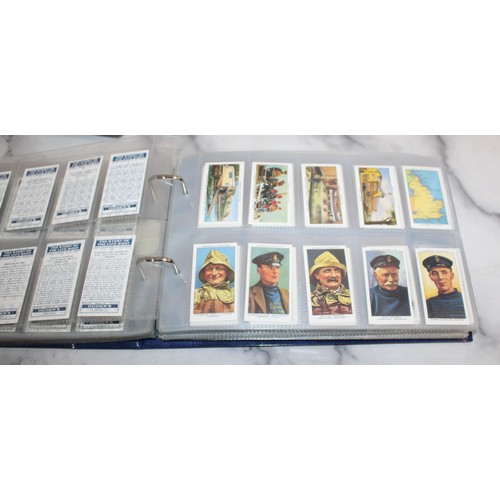 131 - Large Quantity Of Collectable Cigarette Picture Cards Etc 5 x Folders