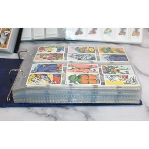 131 - Large Quantity Of Collectable Cigarette Picture Cards Etc 5 x Folders