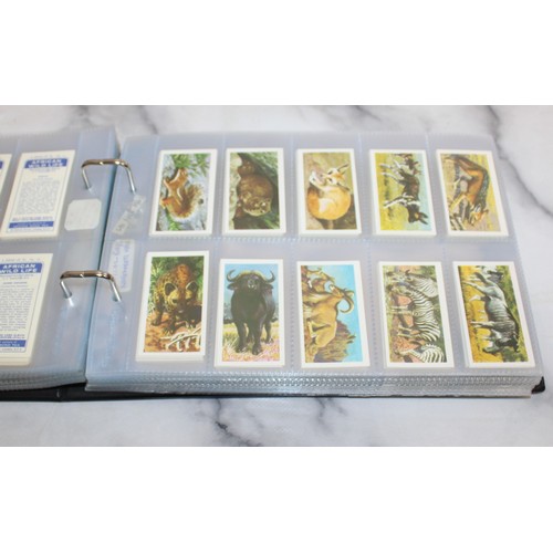 131 - Large Quantity Of Collectable Cigarette Picture Cards Etc 5 x Folders