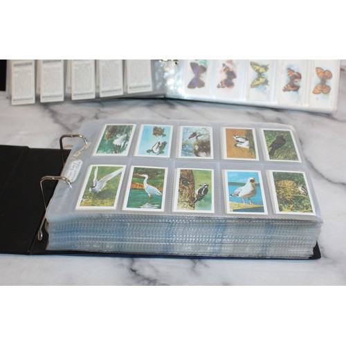 131 - Large Quantity Of Collectable Cigarette Picture Cards Etc 5 x Folders