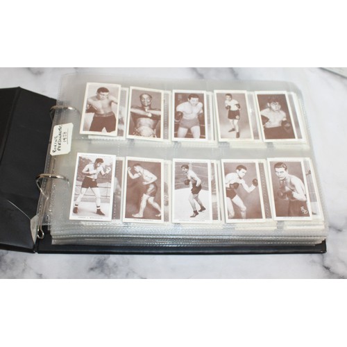 132 - Large Quantity Of Very Collectable Cigarette/Picture Cards Etc In 4 x Folders