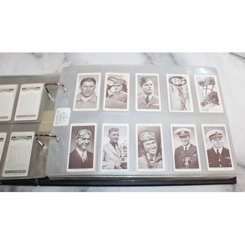 132 - Large Quantity Of Very Collectable Cigarette/Picture Cards Etc In 4 x Folders