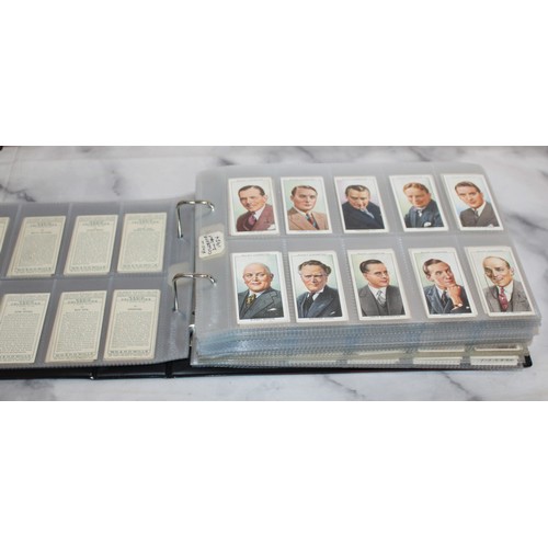 132 - Large Quantity Of Very Collectable Cigarette/Picture Cards Etc In 4 x Folders