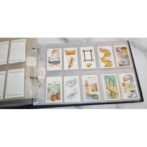 132 - Large Quantity Of Very Collectable Cigarette/Picture Cards Etc In 4 x Folders