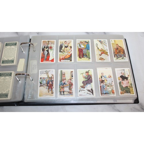 132 - Large Quantity Of Very Collectable Cigarette/Picture Cards Etc In 4 x Folders